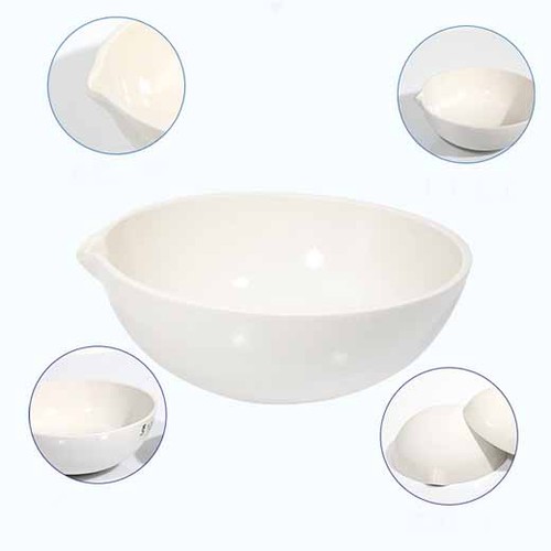 Cristalería de laboratorio 50-1000 ml cerámica química resistente a ácidos plato evaporador - Imagen 2 de 18