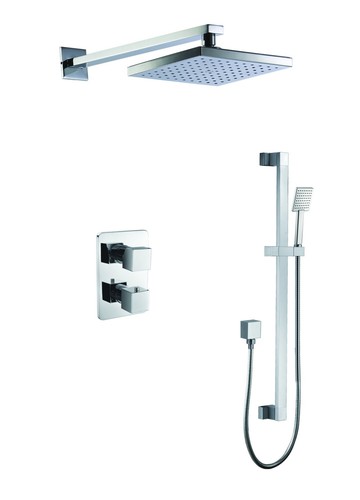 ALFI brand AB2830 Thermostatic Shower System - Chrome