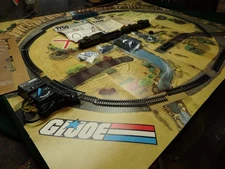 1983 GI Joe Electric Train battle set Tyco tanks Power Pack Accessories Cobra