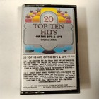 20 Top 10 Hits Of The 50s And 60s Original Artists Cassette Tape