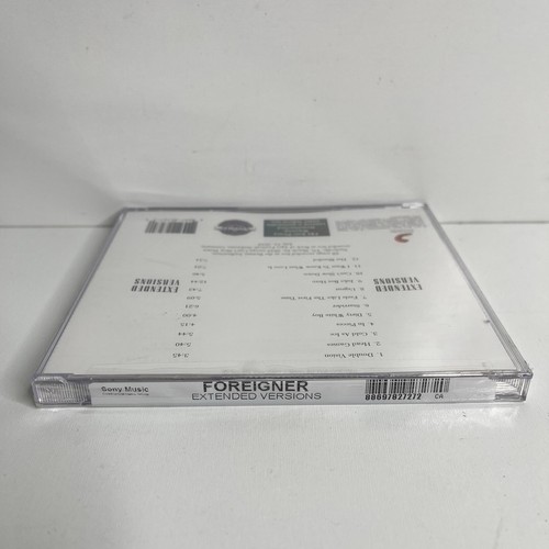 Foreigner Extended Versions CD 2011 Sony Brand New Sealed! - Imagen 3 de 6