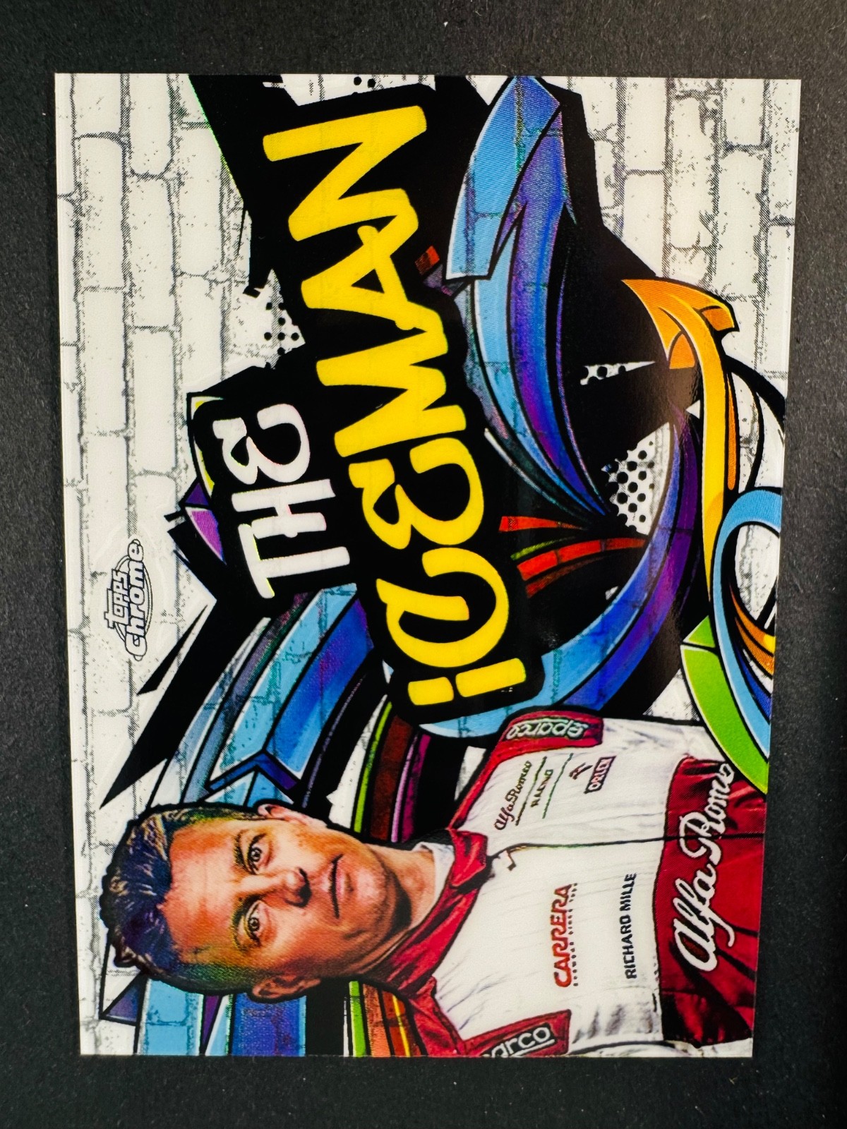 2020 Kimi Raikkonen Track Tags Topps Chrome #TT-11 F1 Formula 1