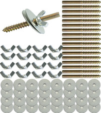 Bird Small Perch 17 Sets Screws Accessories Suitable Playgrounds Diy Cages