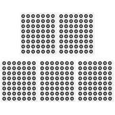 5 Sheets Tracking Dots for Alignment Scanning Markers Accessories