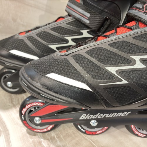 Bladerunner Rollerblade Advantage Pro Men’s 13 Black Red Fitness Inline Skate - Picture 9 of 22