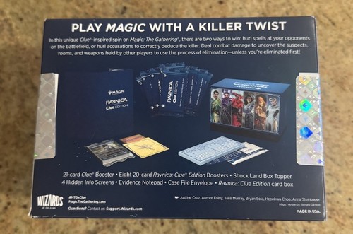 Magic: The Gathering Ravnica: Clue Edition - 2-4 Player Murder Mystery Card Game - Picture 2 of 3