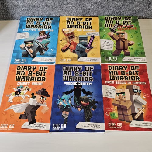 Diary of an 8-Bit Warrior Diamond Box Set - Paperback, by Cube Kid -  - Picture 7 of 8