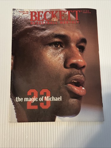 Lote de 12 revistas de baloncesto Beckett 1993 todos los meses de enero a diciembre con 3 Jordan - Imagen 13 de 13
