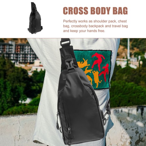  One Strap Rucksack Wandern Sling Bag Camping Taschen für Damen wasserdicht - Bild 12 von 12