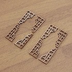  8 PCS Furniture Accent Wood Carved Corner Table Guards Onlay Applique