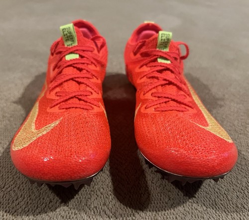 Nike Zoom Superfly Elite 2 Bright Crimson Track Spikes Mens Size 4.5 FZ9662-600 - Picture 4 of 14