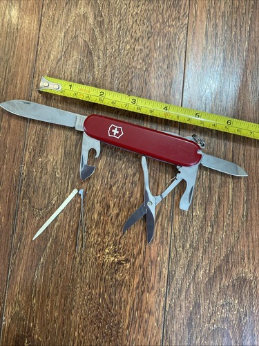 Victorinox Switzerland Swiss Army Knife Officier Suisse Used Great