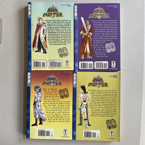 Rave Master Manga Bände #1-4 Lot Hiro Mashima TOKYOPOP 2003 Bücher - Bild 3 von 16