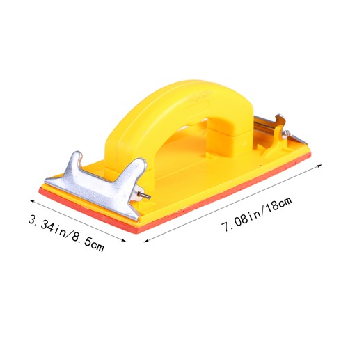 Trockenbau Schleifblock Holzbearbeitung Schleifen Polieren Werkzeug Schleifpapier Halter - Bild 4 von 11