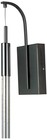 ET2 Scepter 19" High Black Chrome LED Wall Sconce