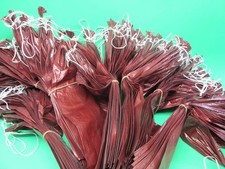 200 Fresh fibrous Summer Sausage Casings Sleeves for lbs of meat. 1-lb size.