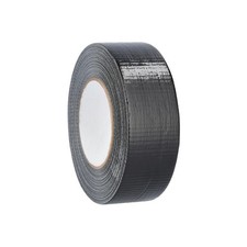 24 Rls Black Heavy Adhesive Duct Tape 2" x 60 Yards 6 Mil Economy Grade Tape