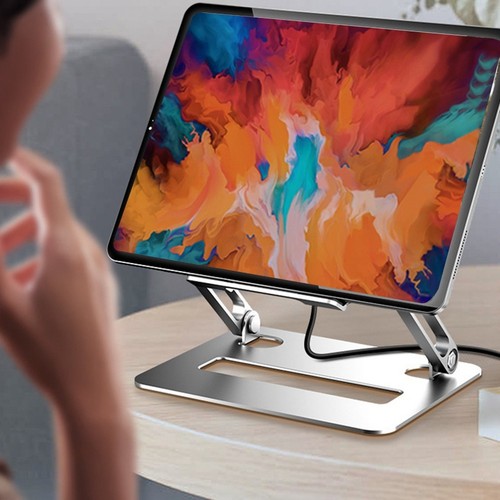 1X(Tablet-StäNder Aus Aluminiumlegierung für // IOS Tablet Pad Laptop-B M1K4) - Bild 2 von 8