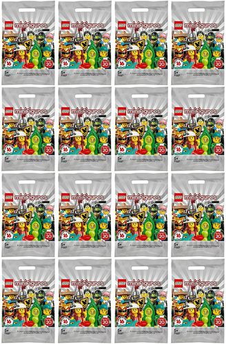 Complete Set of (16) Lego Series 20 Minifigures 71027 New Factory Sealed 2020 - Picture 2 of 19