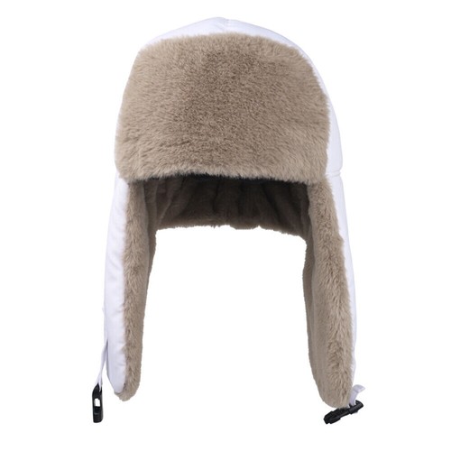 Men Women Faux Fur Lined Hat Warm Windproof Winter Russian Hats with Ear Flap - Picture 20 of 27