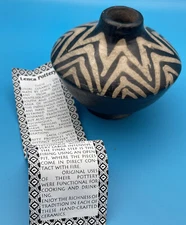 VTG Honduras Lenca Indigenous Tribe ~ Seed Pot ~ Excellent w/Paperwork