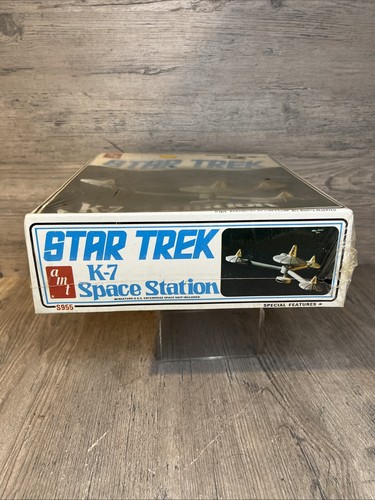 Star Trek Vintage 1976 K-7 Space Station AMT Model Kit Factory Sealed!! - Picture 6 of 7