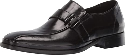 Kenneth Cole REACTION Men's Avery Slip on Loafer Black Shoes Size 12 - Picture 1 of 6