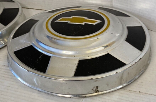 1973 - 1987 CHEVROLET 3/4 Ton Pickup Truck Dog Dish Hub Caps Set of 3 12" CHEVY - Picture 12 of 12