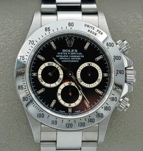 Rolex Zenith Daytona 16520 Black Dial 2000 Box & Papers MUST SEE! - Picture 3 of 19