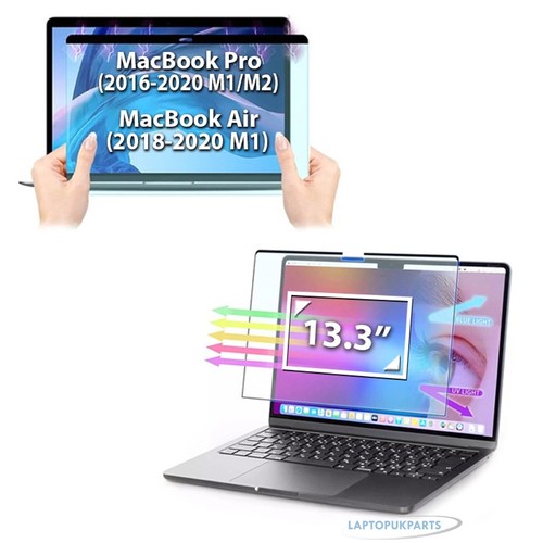 Protection magnétique anti lumière bleue MacBook Air & Pro 13,3"/13,6"/14"/15,3"/16,2" - Photo 7/11