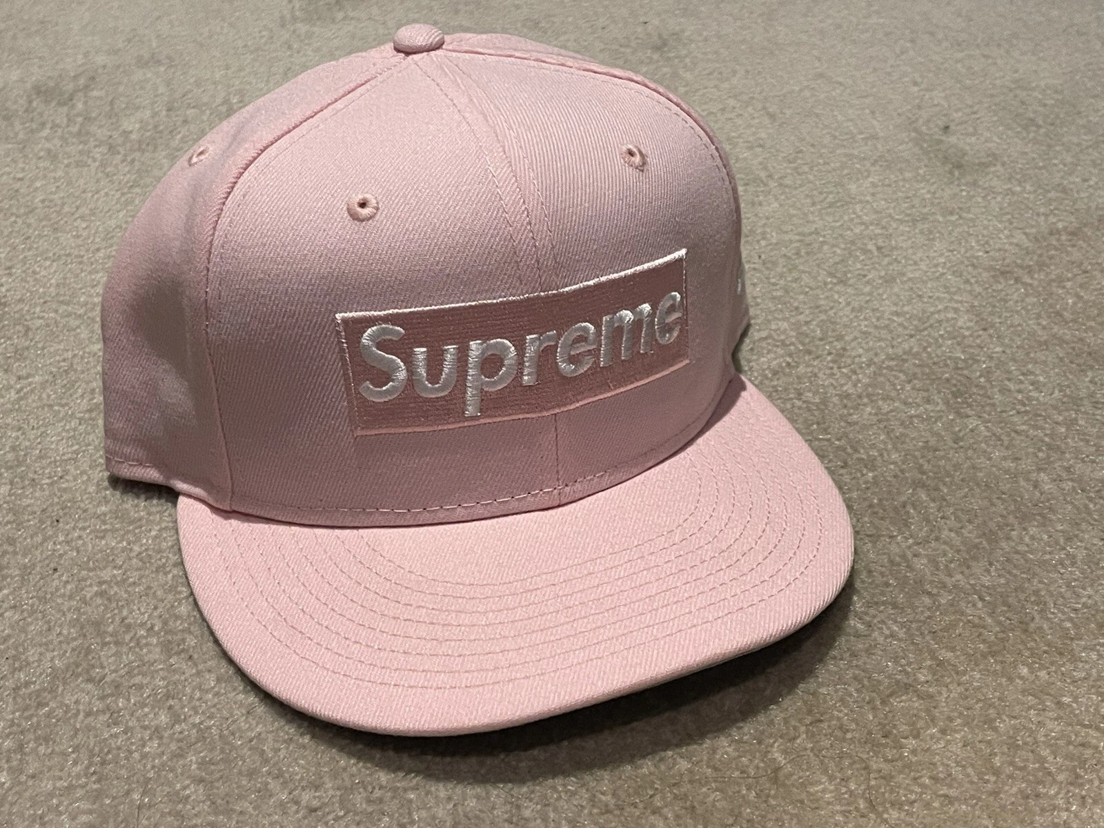 Supreme Men’s Pink Cap Hat   Brand New   100% Authentic!