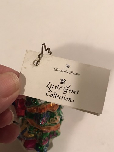 Christopher Radko Millennium Cheer Santa Y2K Año 2000 Año Nuevo Adorno de Navidad - Imagen 9 de 12