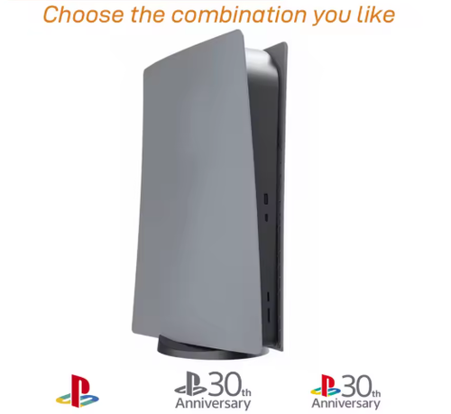 PlayStation 5 PS5 & Slim PRO PSOne Style 30th Anniversary Face Plate Case Cover - Picture 12 of 17