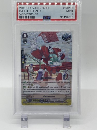 Battleraizer SP PSA 9 MINT BT01/S12EN SP Descent of the King Cardfight Vanguard - Picture 2 of 6