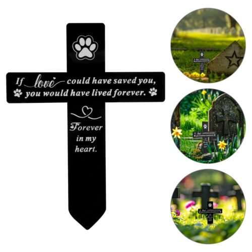 Cemetery Stake Pet Memory Memory marker Relative Stake Outdoor Stake Sign