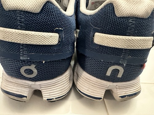 Womens On Cloud Blue Size 10 Sneakers Athletic Shoes Running - Imagen 6 de 8