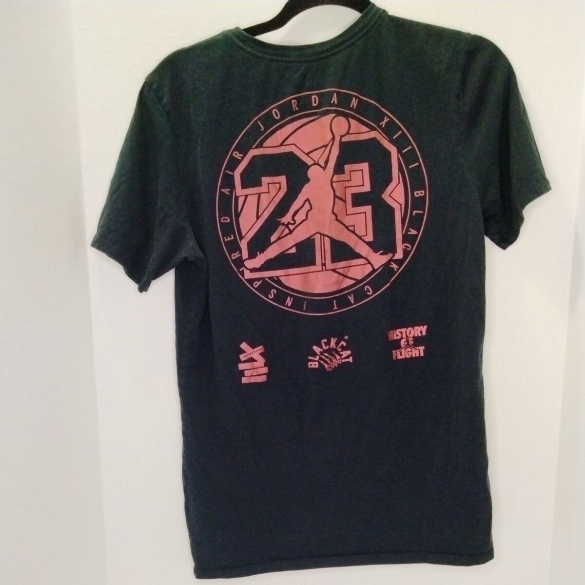 Jordan black cat shirt sales