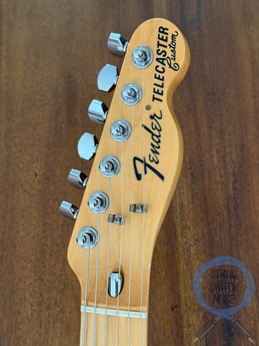 Fender Telecaster Custom, 72, negro sobre negro, 1997, cuerpo de ceniza - Imagen 7 de 20
