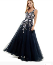 Say Yes to the Prom Junior s Embellished Floral Ballgown Choose Size
