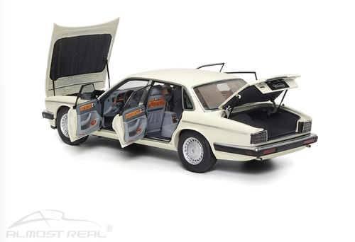 White 1/18 Scale AR Almost Real Jaguar XJ6 XJ40 Metal Diecast Car Model######### - Picture 7 of 9