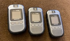 Lot Of(3) Samsung Convoy SCH-U640 Cell Phones Gray (Verizon) Flip Phone