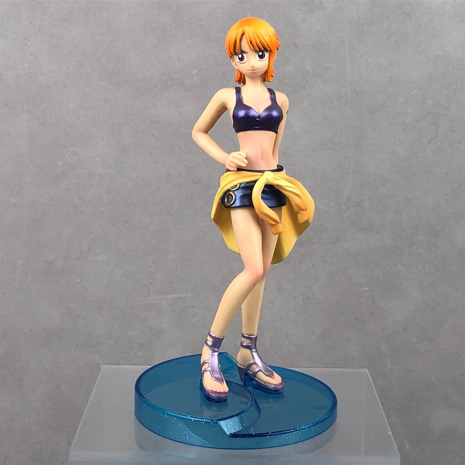 One Piece Nami Alter Bandai One Piece Nami Navy Blue Metallic Ver Styling Anime Figure Japan Import | eBay