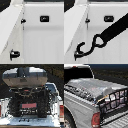 8x anclajes de pared lateral para camión de anclaje atado para Chevy Silverado GMC Sierra EE. UU. - Imagen 4 de 16