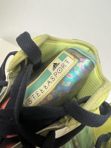 STELLA MCCARTNEY SPORT ADIDAS Colorblock Pattern Athletic Sneakers Womens Size 9 - Picture 3 of 12