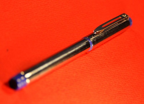 Pluma Estilográfica "Waterman" FORUM AGORA Cromo/Azul y CT Francesa De Colección años 1981 - Imagen 12 de 12