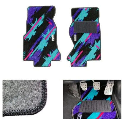 HKS For 53001-AM002 Mitsubishi Evolution CT9A Floor Mat Set - Oil Color - Bild 1 von 1