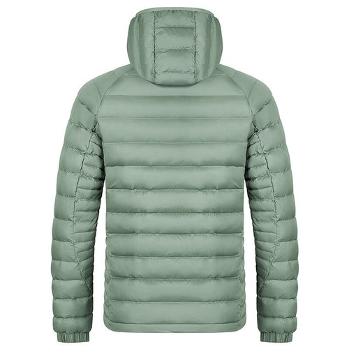 Winter Lightweight Hooded Coat With Pockets Fashion Warm Portable Zipper Jacket - Picture 2 of 9