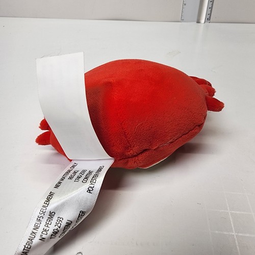 Squishmallow 3.5” Carlos Crab Valentine Clip On Keychain Sea Life Squad w/Tag - Picture 8 of 8