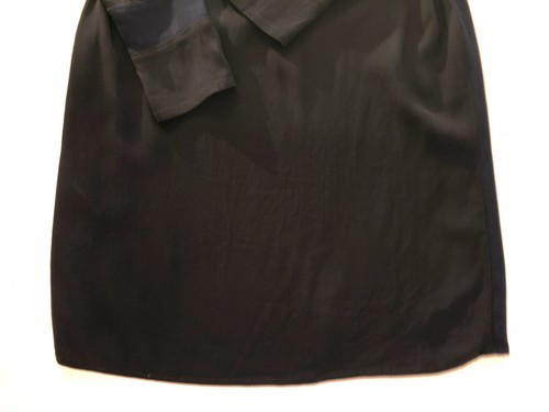 Vila Damen Vestido, Moda de Noche ,Negro, Cinturón Talla M, Manga Larga Nueva + - Imagen 9 de 12