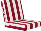 2 Pack Outdoor Chaise Lounge Cushion Patio Yard Chair Seat Pad Fade Resistant